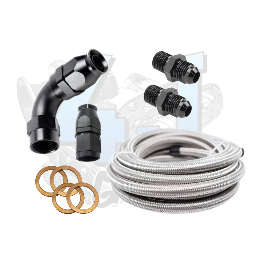Full-Flow Turbo Oil Feed Fitting Kit