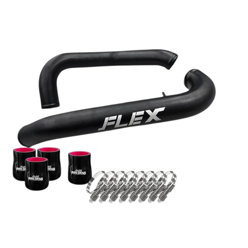 FLEX Intercooler Hard Pipes Dmax 2012 - 2016 (Black)