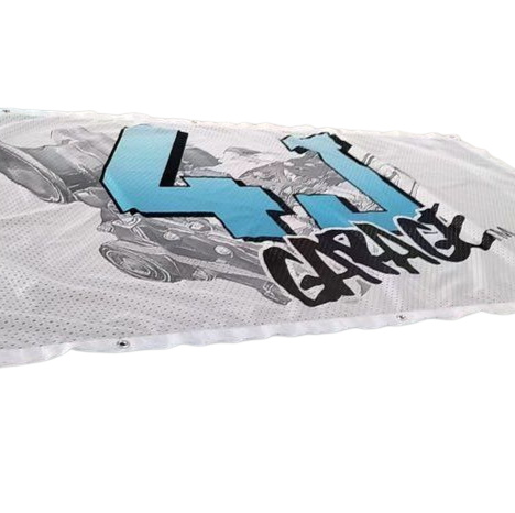 4J Garage Banner 2m x 1m