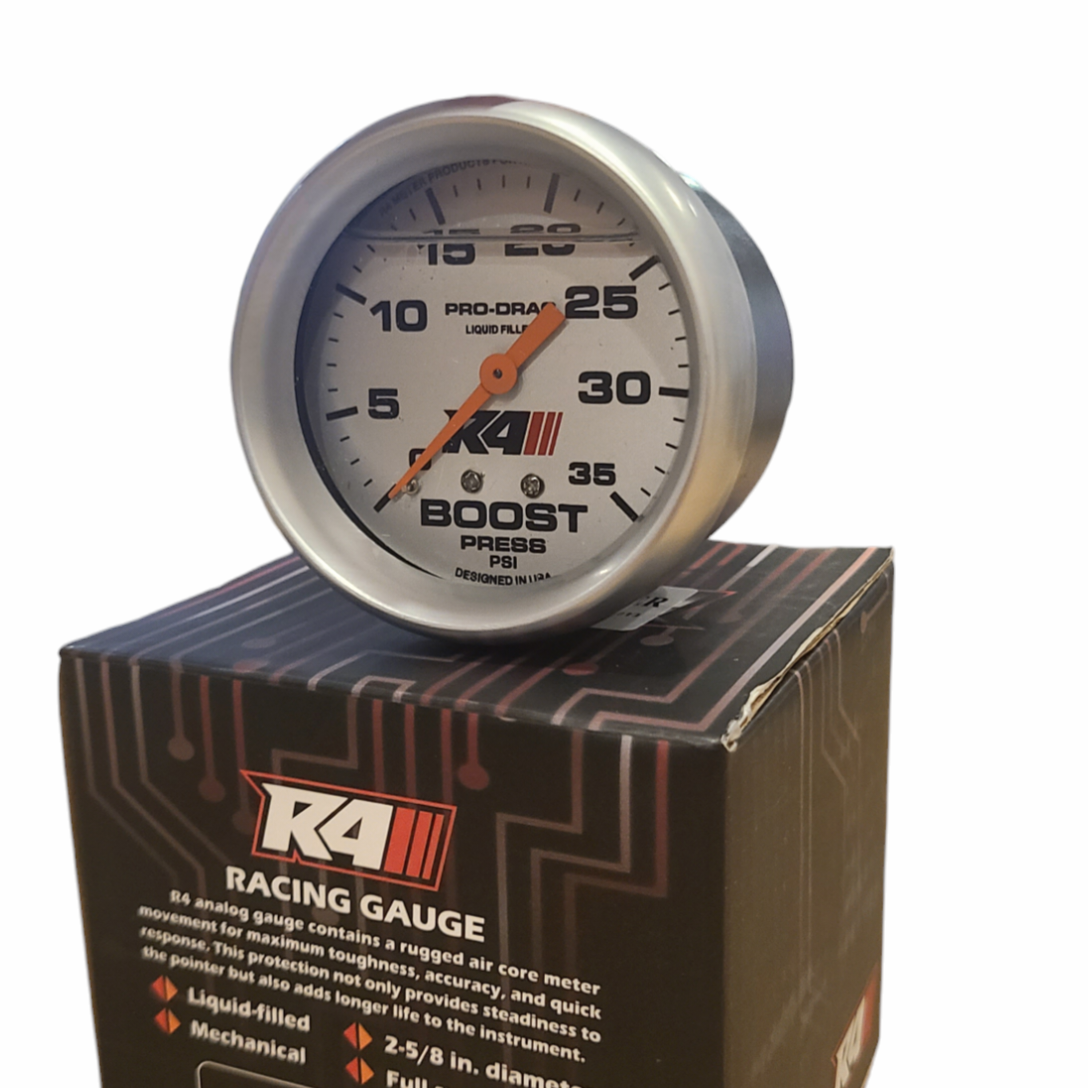 R4 35 PSI Boost Gauge – 4J Garage